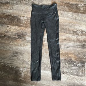 Spanx faux leather leggings